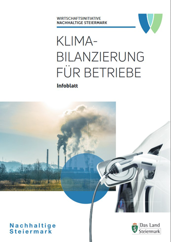 ESG-Cockpit Klimabilanz-Modul im Förderprogramm von WIN Steiermark